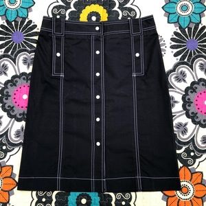 ⚓️ Banana Republic navy blue skirt